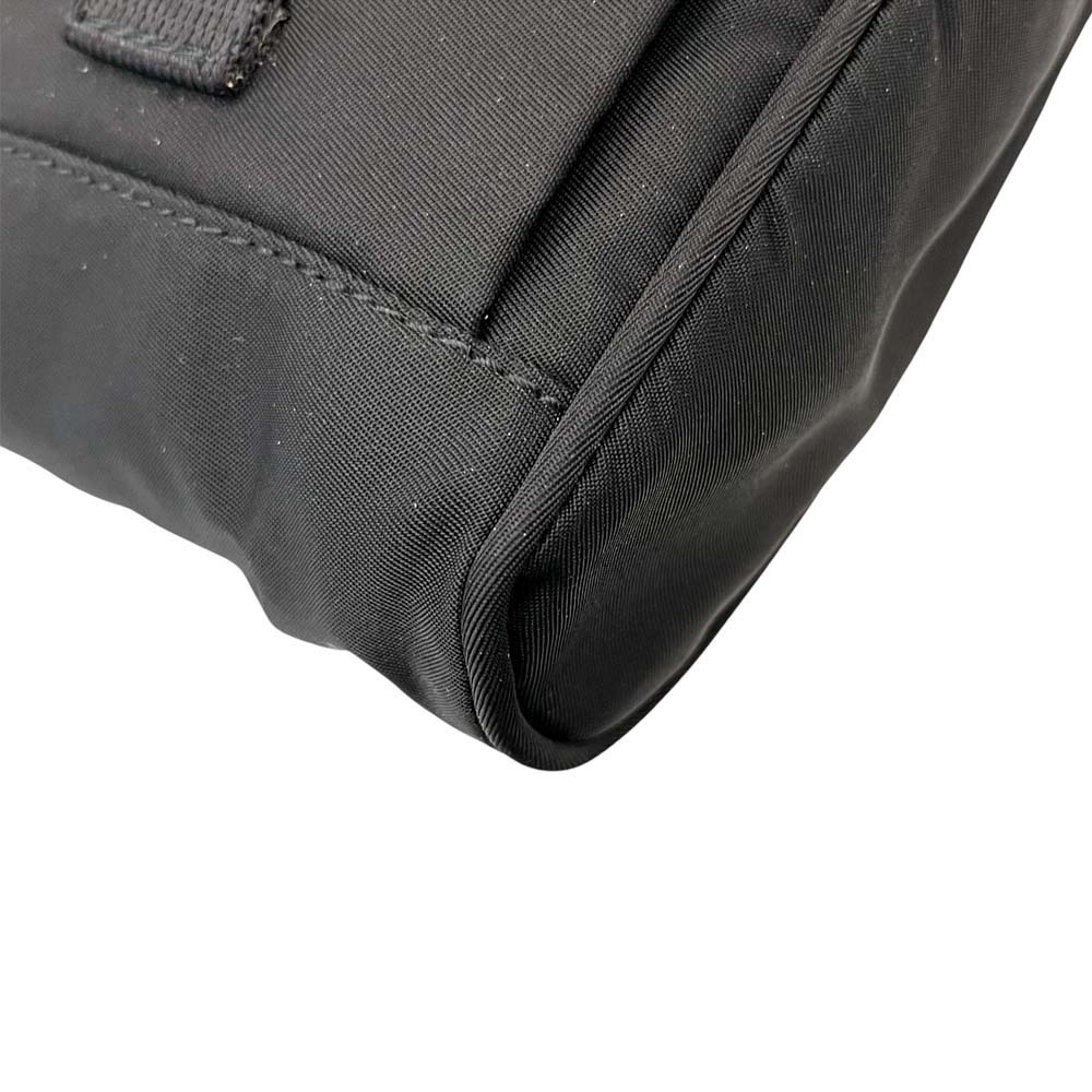 Prada Phone Clutch Shoulder Bag Smartphone Case Triangle Logo Plate Black - Picture 7 of 10